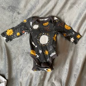 Modern Moments by gerber Newborn space outfit